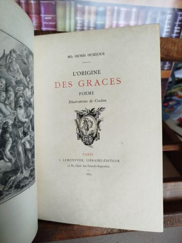 Portada del libro de L'origine des Grâces