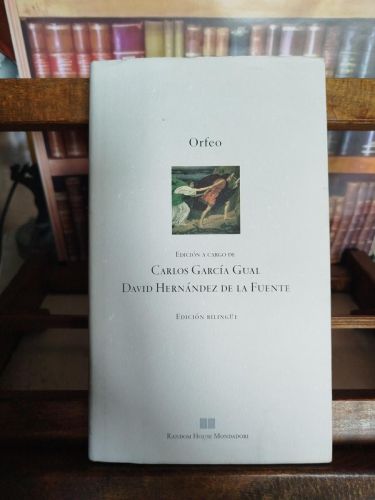 Portada del libro de Orfeo (ed. bilingüe)
