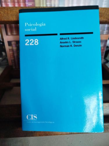 Portada del libro de Psicología social
