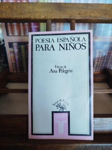 Portada del libro de Poesía española para niños 