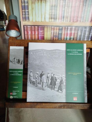 Portada del libro de Amós Salvador Carreras y La Rioja: la mirada recuperada