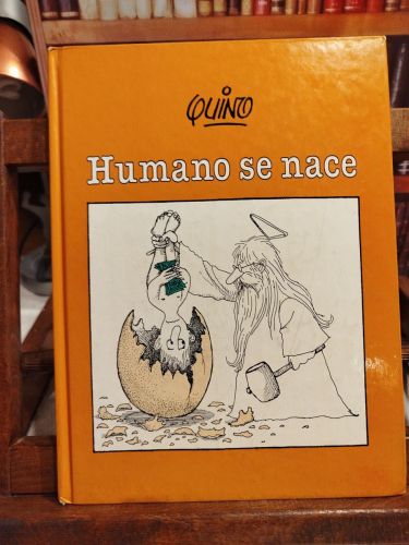 Portada del libro de Humano se nace