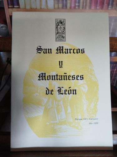 Portada del libro de San Marcos y Montañeses de León