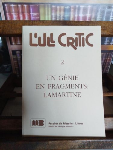 Portada del libro de Un génie en fragments: Lamartine