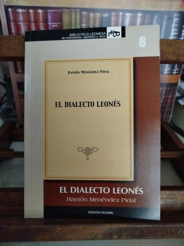 Portada del libro de El dialecto leonés