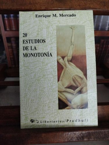 Portada del libro de Veinte estudios de la monotonía