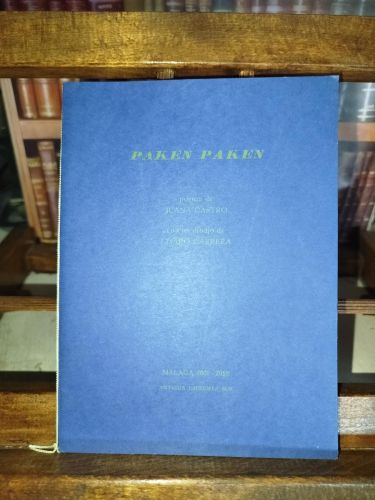 Portada del libro de Paken paken: poema de Juana Castro