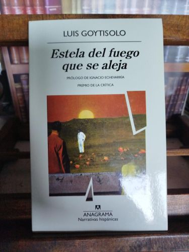 Estela del fuego que se aleja