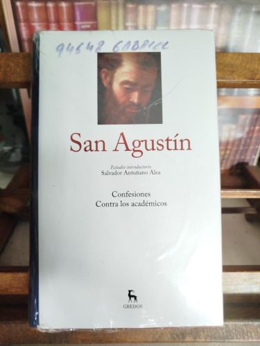 Portada del libro de Obra selecta (San Agustín).