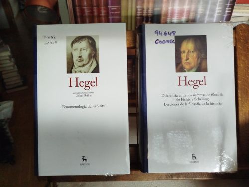 Hegel: Obras (2 vol.)