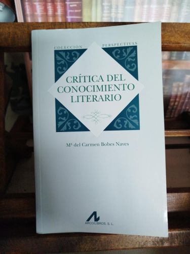 Crítica del conocimiento literario