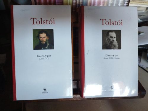 Portada del libro de Guerra y paz (2 vol.) Tolstói, Lev (1828-1910)