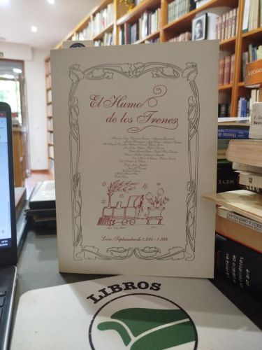 Portada del libro de El humo de los trenes