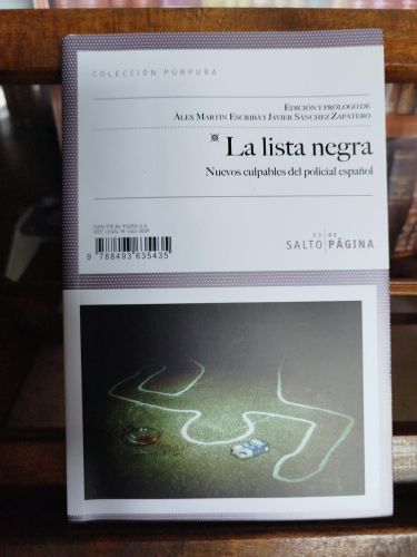 La lista negra: nuevos culpables del policial español
