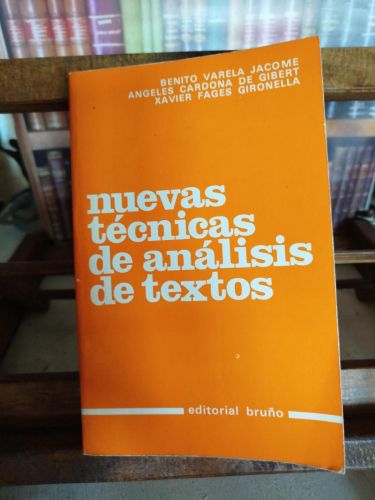 Nuevas técnicas de análisis de textos