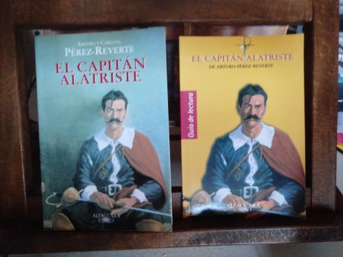 Portada del libro de El capitán Alatriste; El capitán Alatriste (guía de lectura)