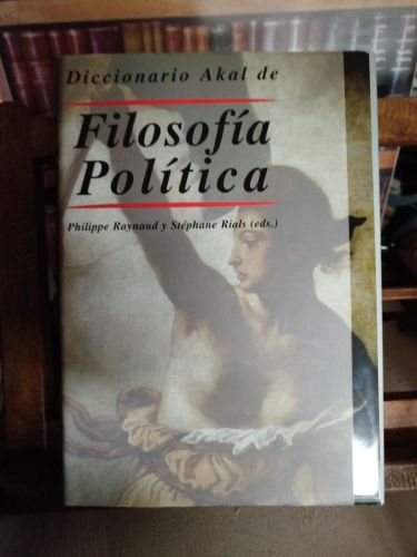 Portada del libro de Diccionario Akal de Filosofía Política