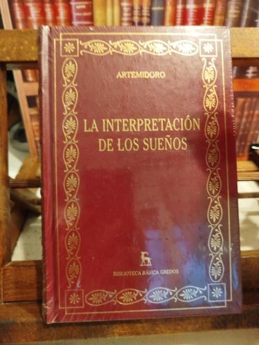 Portada del libro de La interpretación de los sueños.