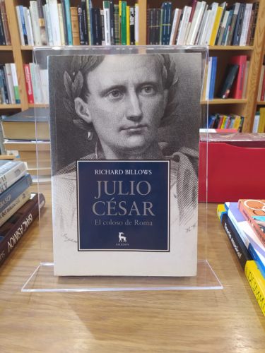 Portada del libro de Julio César. El coloso de roma 