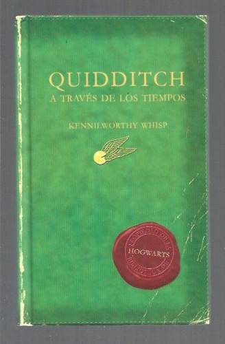 Portada del libro Quidditch A Través De Los Tiempos